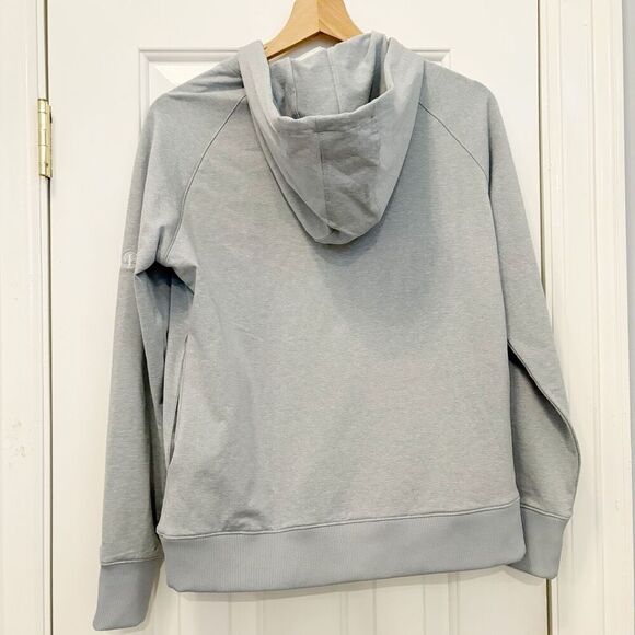 NWT FootJoy Golf Space Dye Hoodie Size Small Grey Stretch - Picture 6 of 10